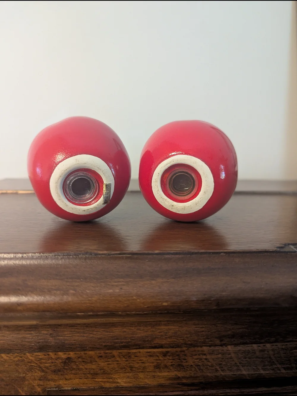 Tomato Salt & Pepper Shakers Set • Mid-Century Retro Kitsch Ceramic